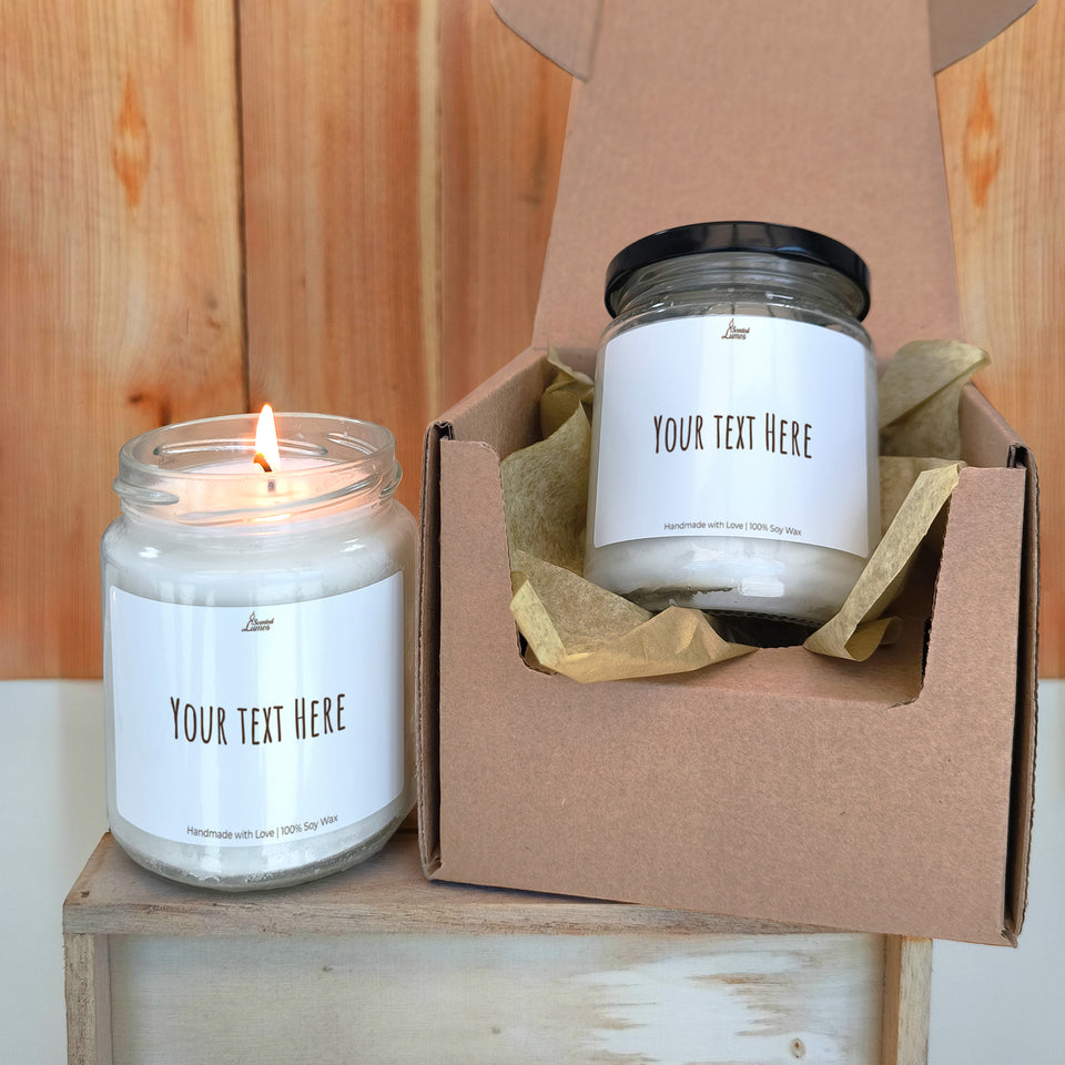 Personalized candles