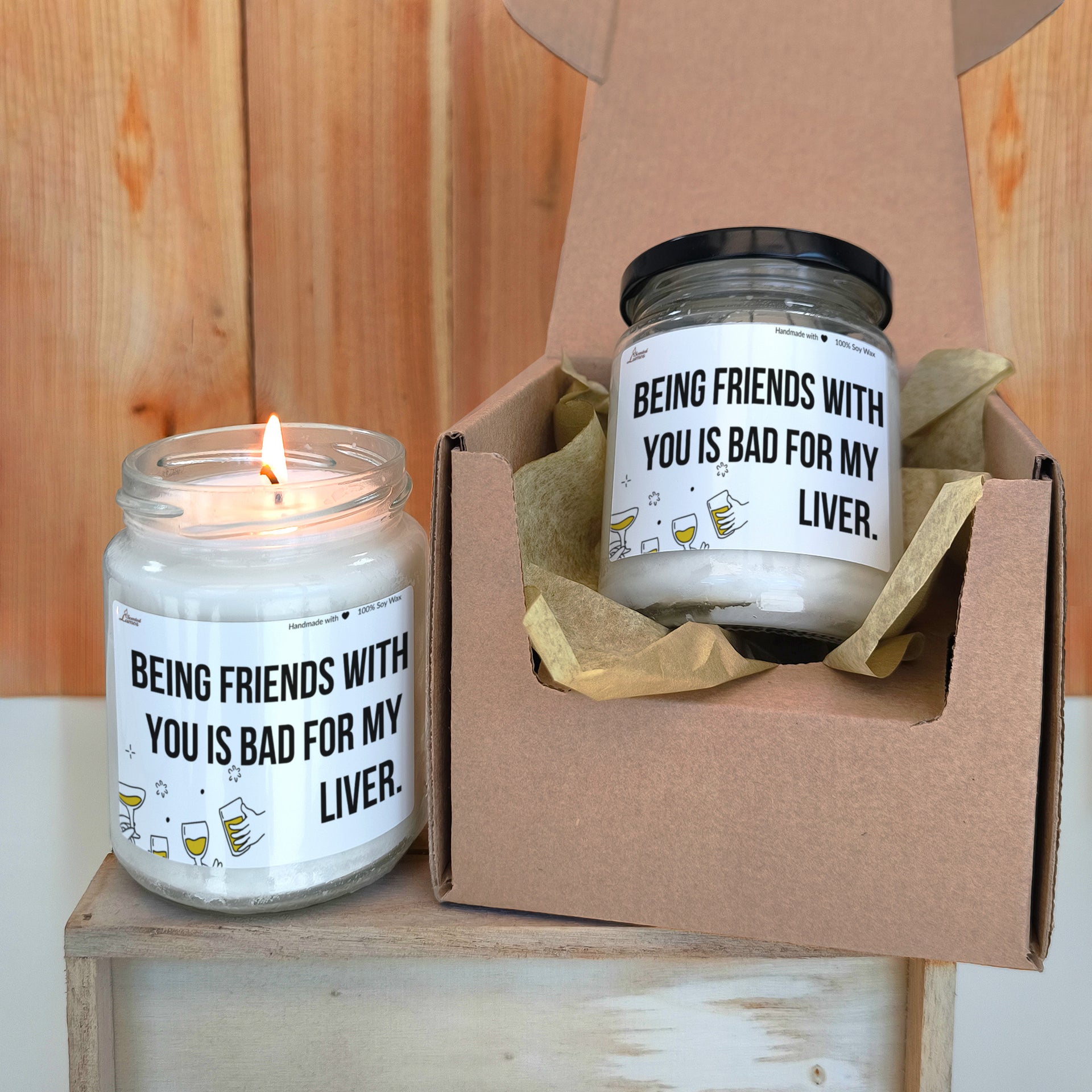 Friends candles