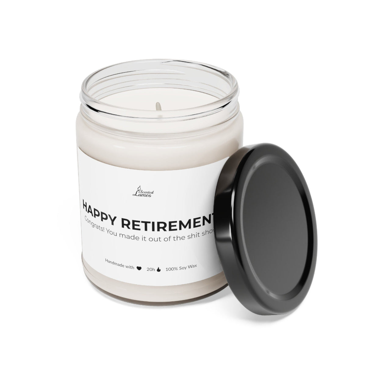 Happy Retirement soy candle