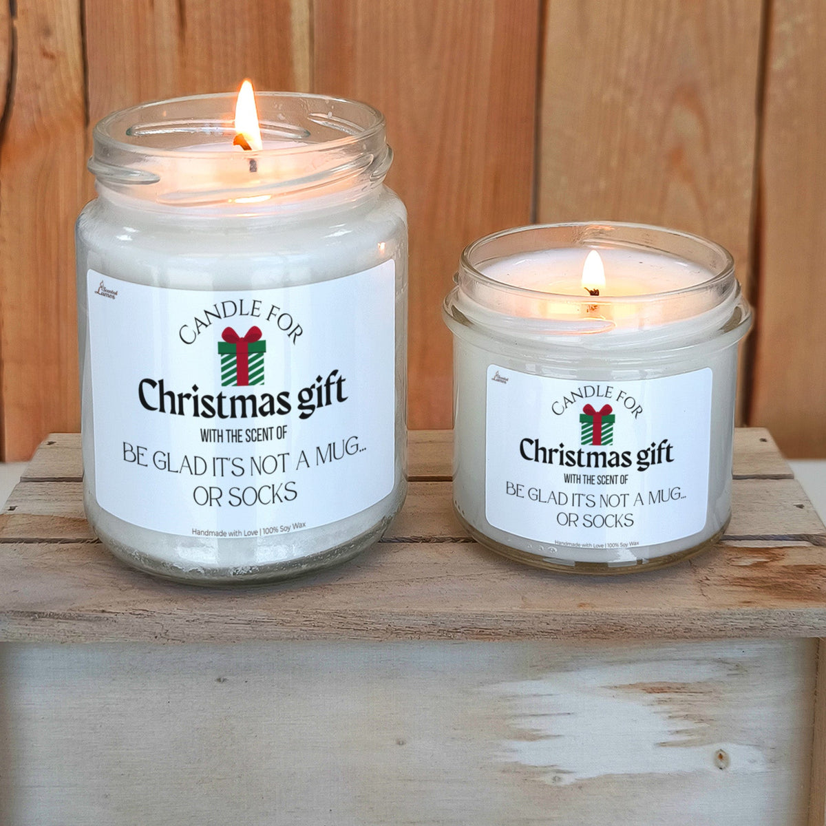 Candle for Christmas gift Scented Soy Candle