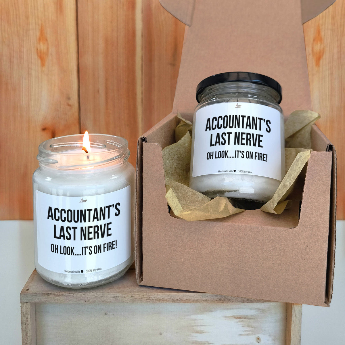 Accountant’s last nerve Scented Soy Candle