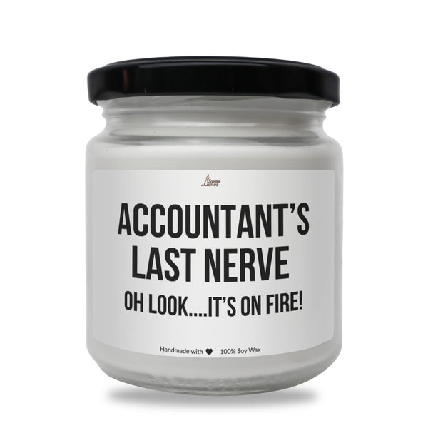 Accountant’s last nerve Scented Soy Candle