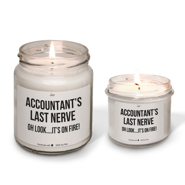 Accountant’s last nerve Scented Soy Candle