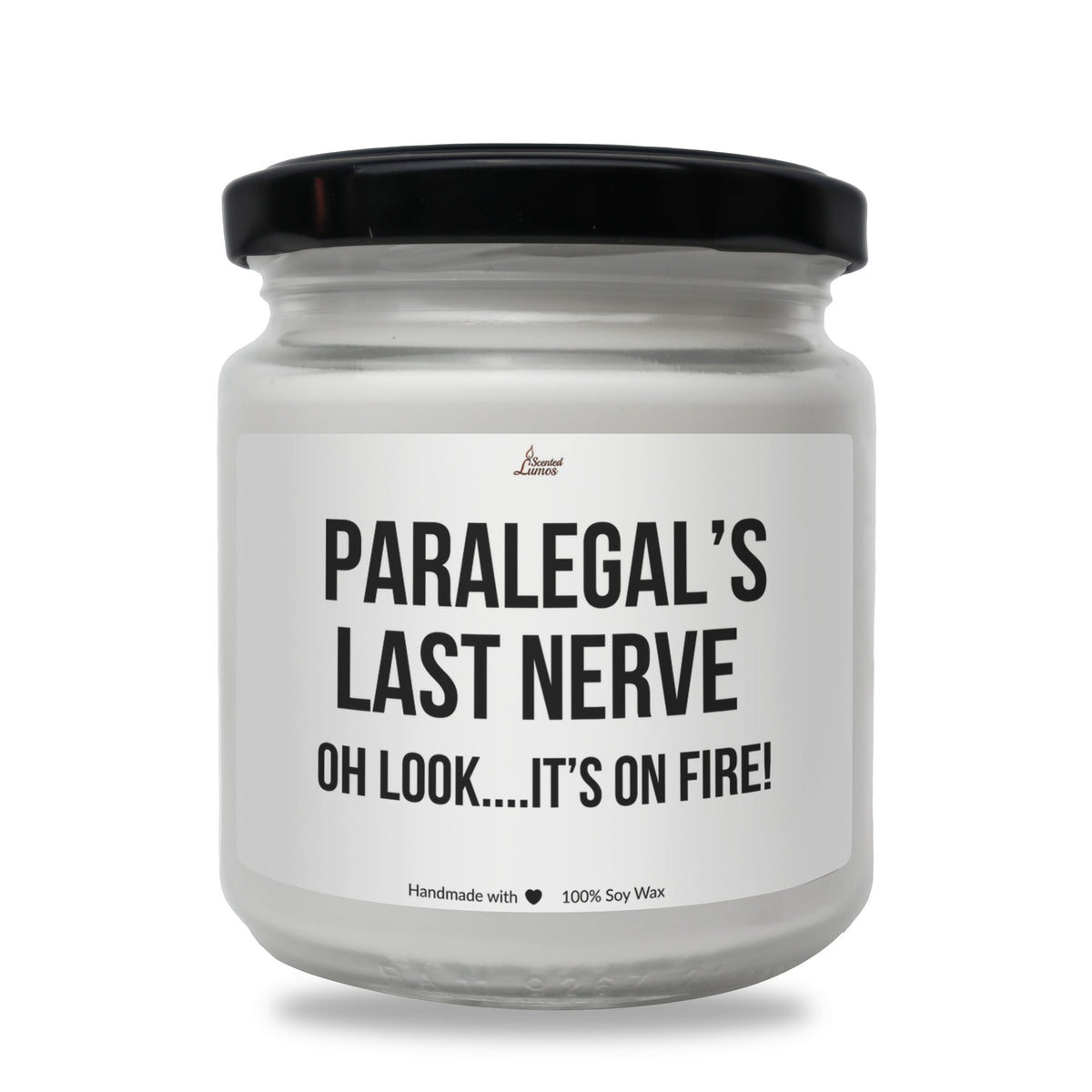 Paralegal’s last nerve Scented Soy Candle