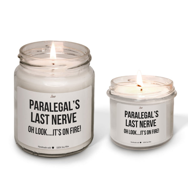 Paralegal’s last nerve Scented Soy Candle