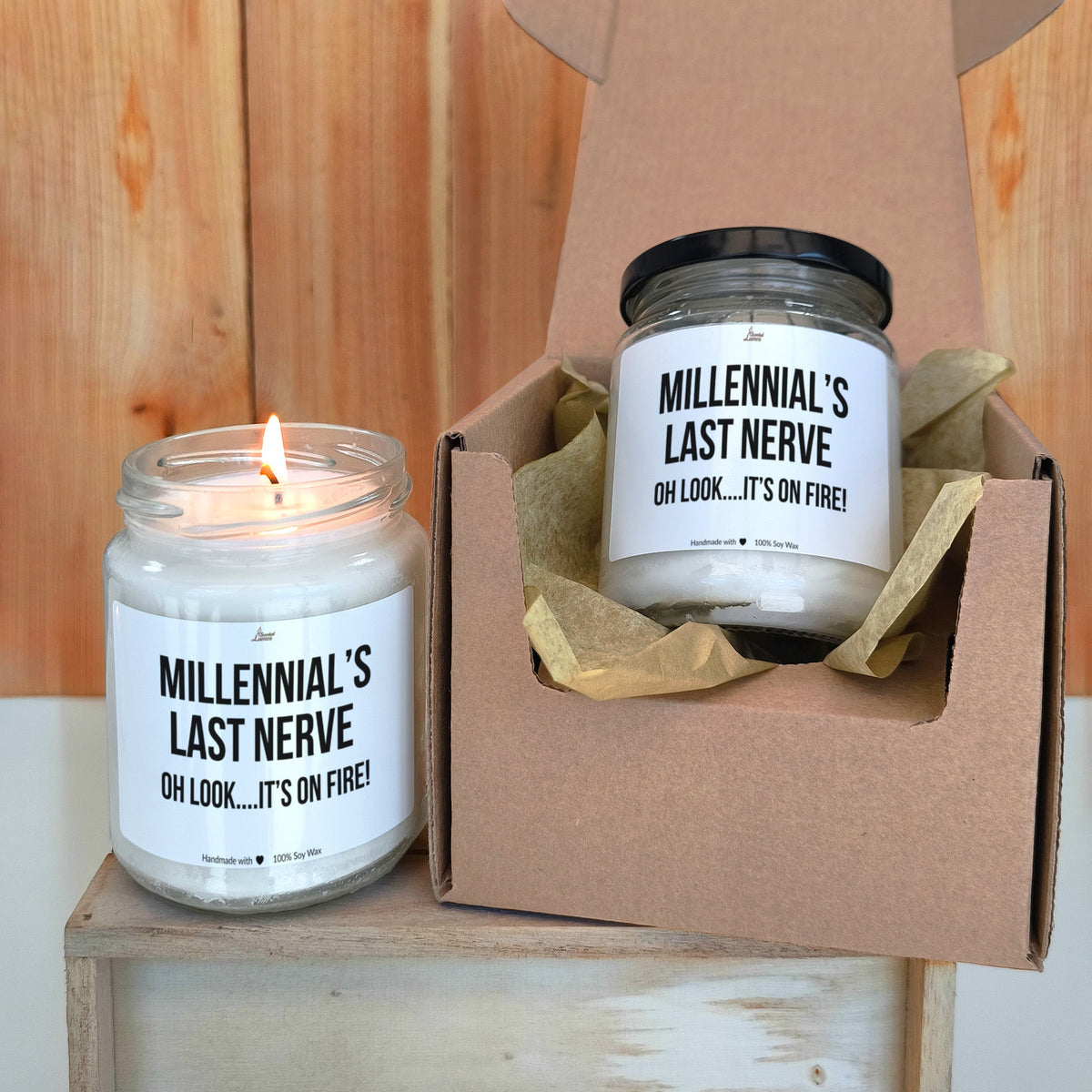 Millennial’s last nerve Scented Soy Candle