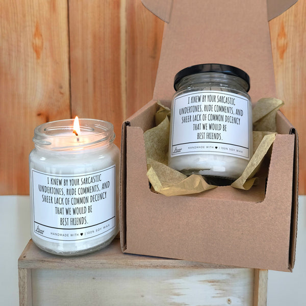 We would be best friends Scented Soy Candle