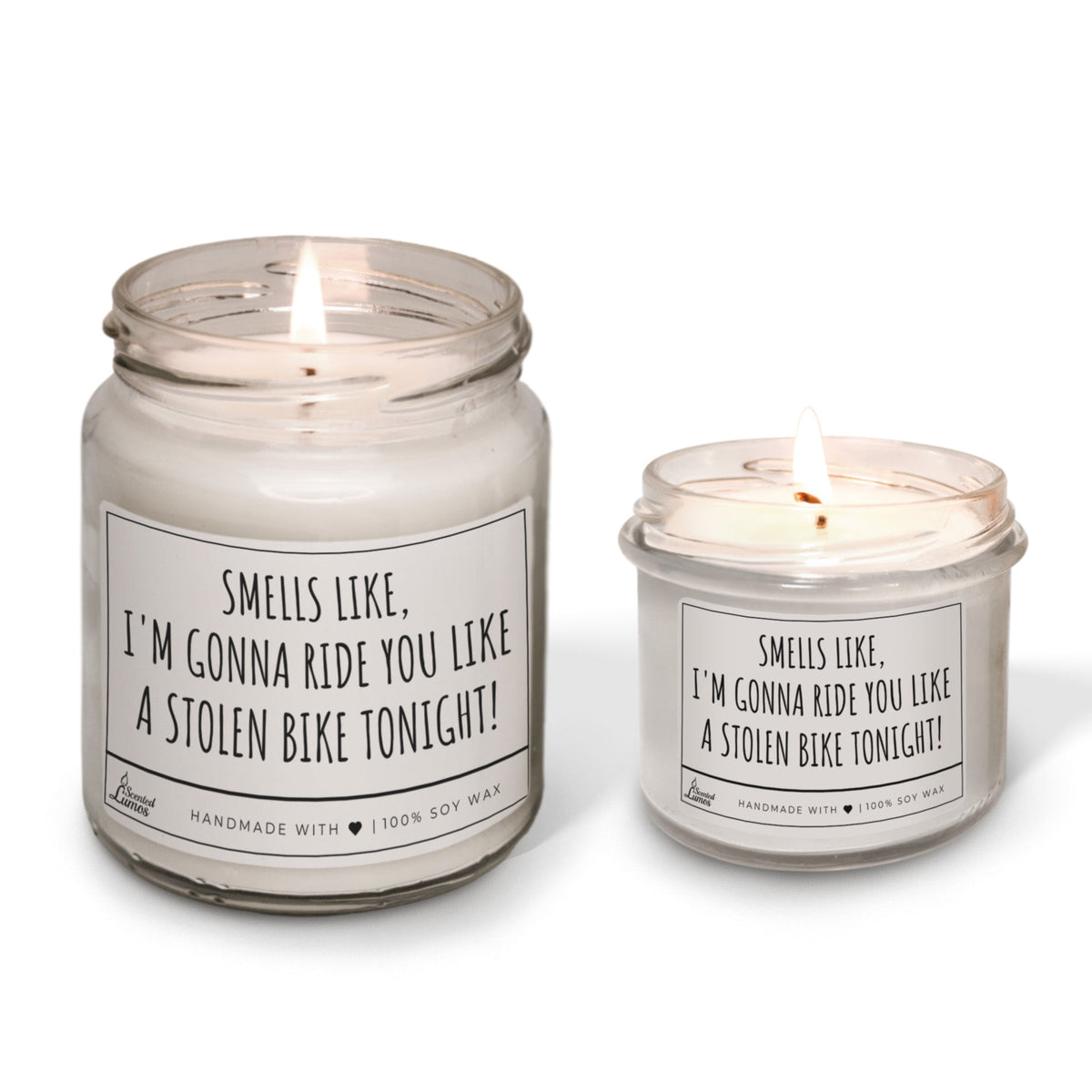 I'm gonna ride you like... Scented Soy Candle
