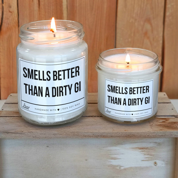 Smells better than a dirty GI Scented Soy Candle