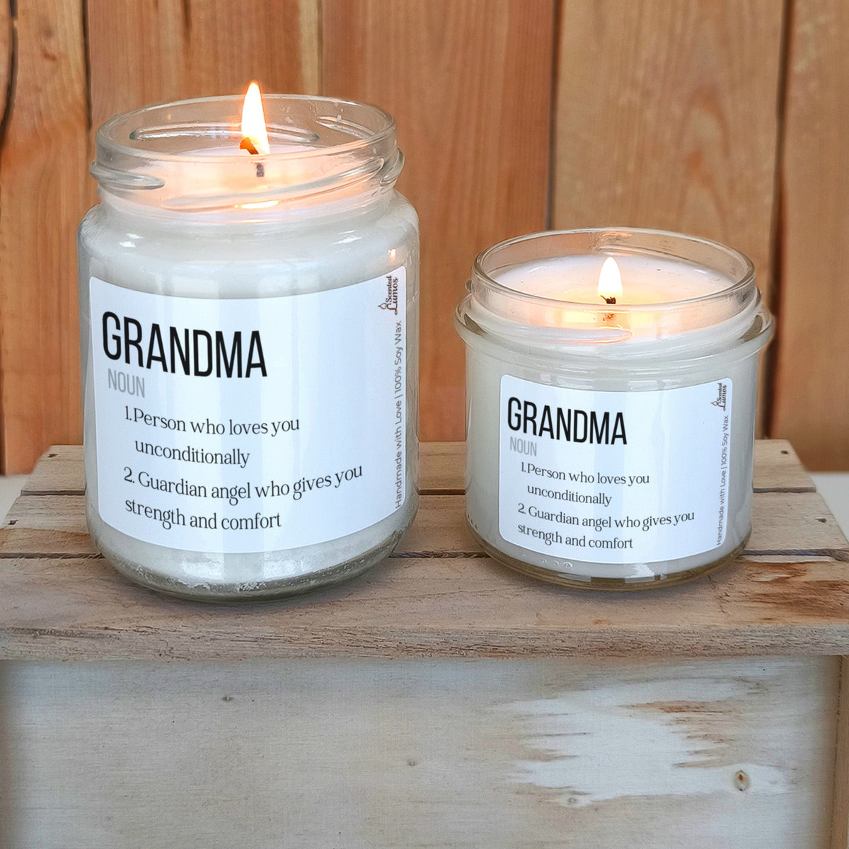 Definition of Grandma Scented Soy Candle