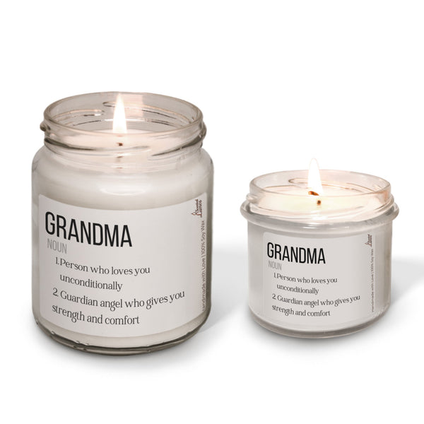 Definition of Grandma Scented Soy Candle