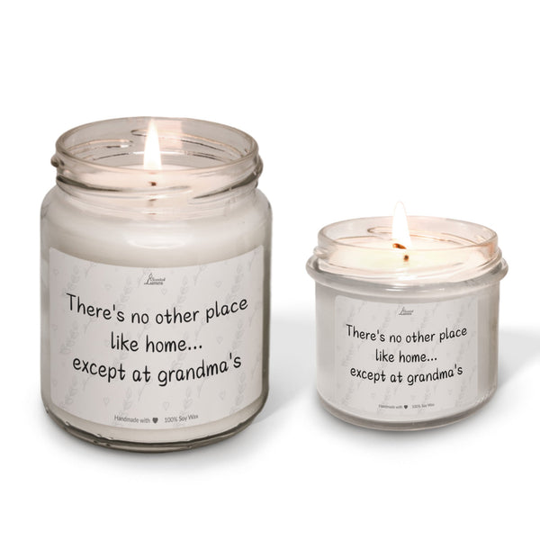 There's no other place like home...except at grandma's Scented Soy Candle