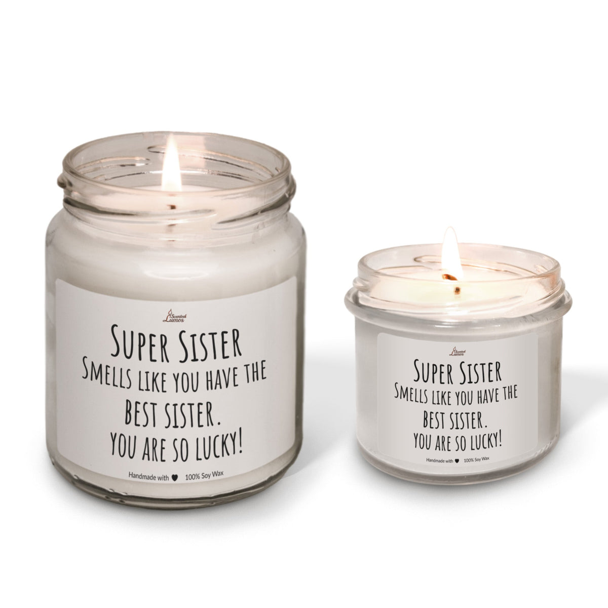 Super Sister - so lucky Scented Soy Candle
