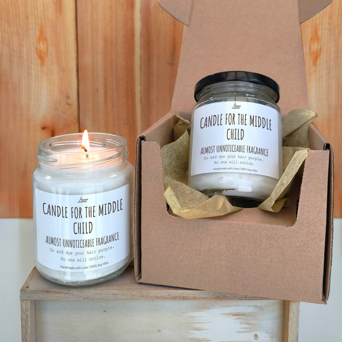 Candle for the middle child Scented Soy Candle