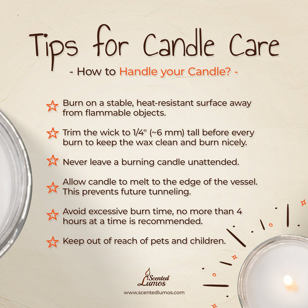 candle care tips