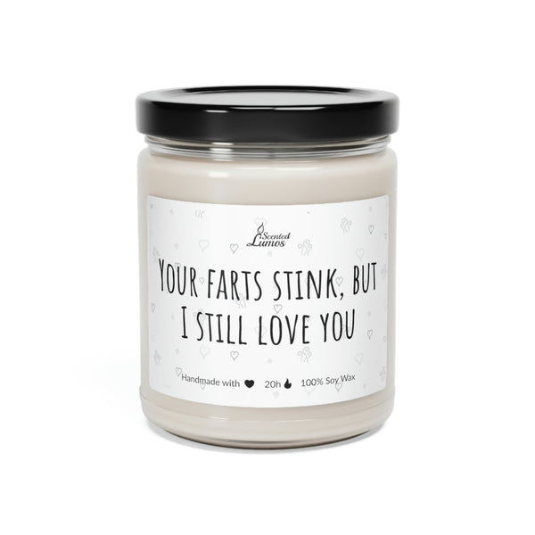 Your farts stink Scented Soy Candle Gift for Boyfriend