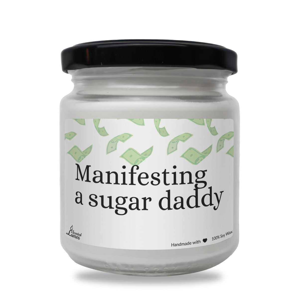 a jar of manfesting a sugar daddy