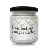 a jar of manfesting a sugar daddy