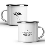 Mug for Gemini: two coffees, please. One is for me, the other is for my other 
